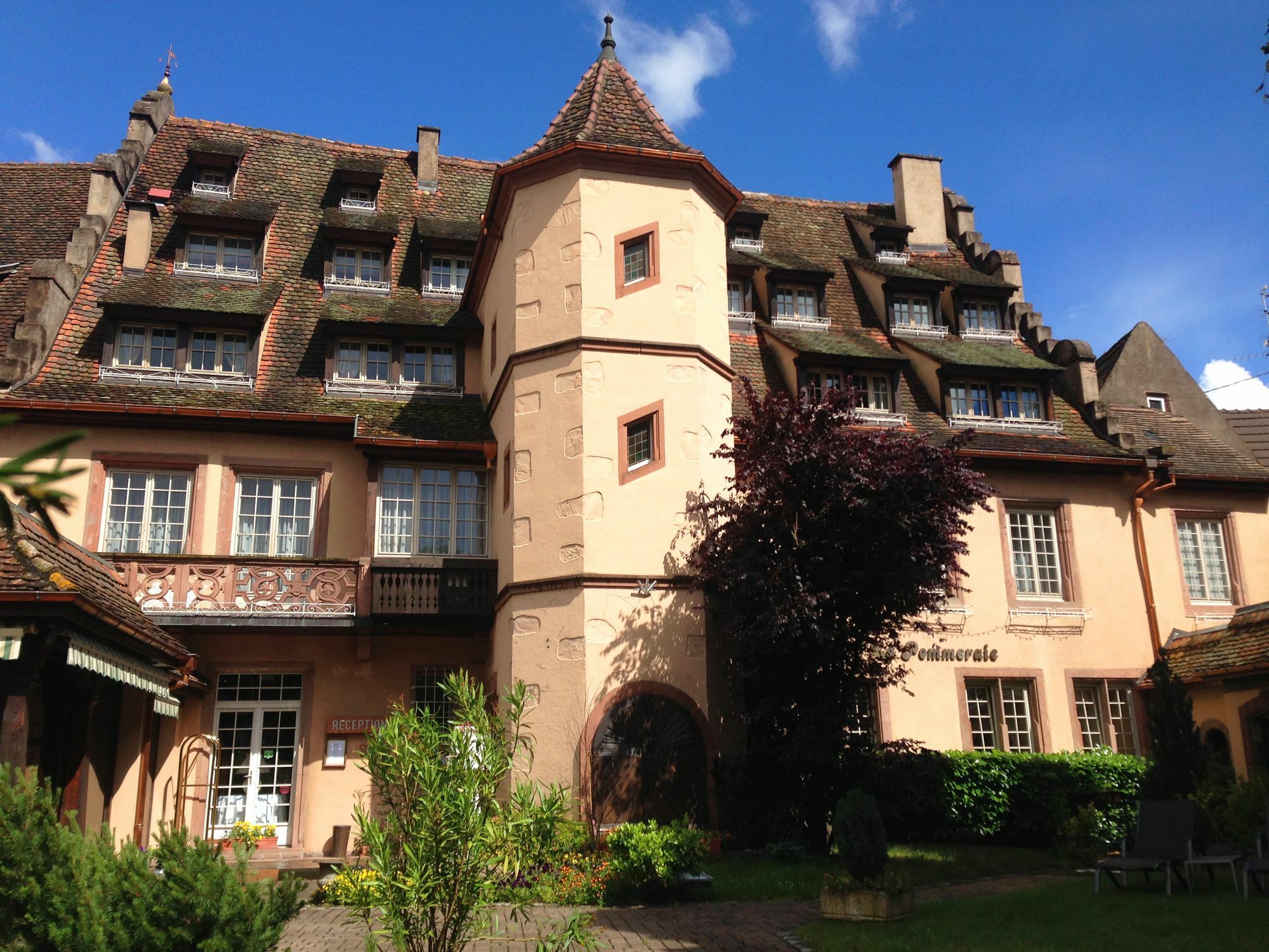 Hostellerie De La Pommeraie By Popinns Селеста Экстерьер фото